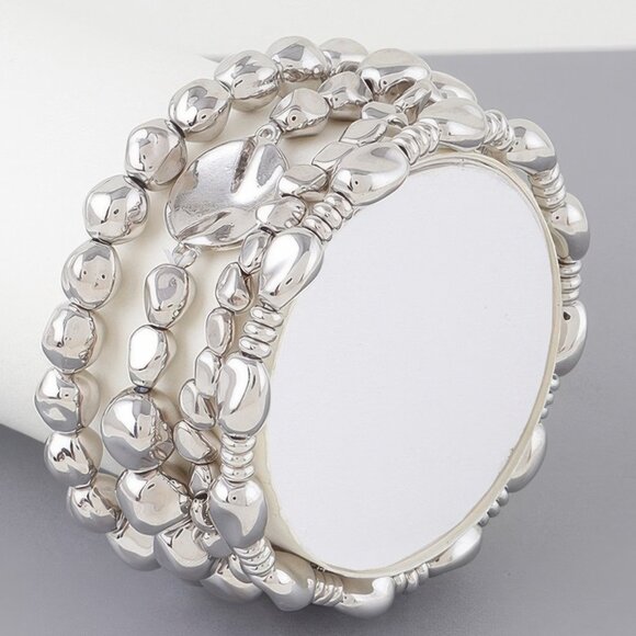 Multi Stone Beaded Bracelet - Picture 4 of 4